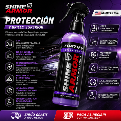 Shine Armor | Spray De Revestimiento Ceramico Carro